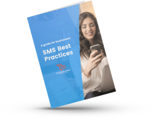 Business text messaging best practices whitepaper cover